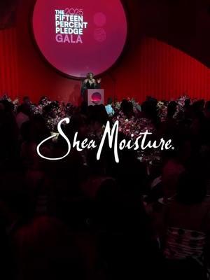 When we walk, we walk with purpose. The 2025 Fifteen Percent Pledge Gala was a powerful reminder of why we champion equity, representation, and generational impact. Grateful to have shared this moment with incredible creators who continue to push culture forward. #SheaMoisture #15PercentPledge