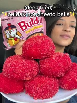 Cooking buldak hot cheeto balls in the car w/ @Fruit Riot #fruitriotpartner #fyp #fypシ #buldak #ramen  #cooking #hotcheetos #deepfried #mukbang #chips #noodles #eating #2xspicy #carbonara #asmr #asmrsounds #trending #recipes #foodtiktok #foryou #foodreview #FoodTok #crunchy #carcook #crunchysounds #crunchyasmr #carcooking #food #fastfood #hack #Foodie #viral #fastfoodhack #secretmenu