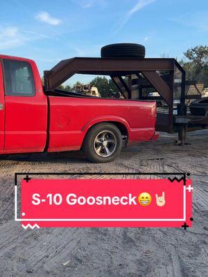 Will it pull or will it fail? #fyp #crushinflorida #scrapyard #junkyard #shenaningans #destruction #donttrythisathome #junkcar #chevy #s10 #chevytrucks #gooseneck #fuso #heavy 