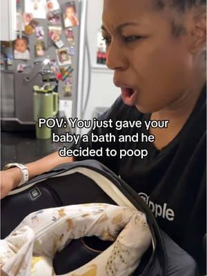 Never fails… 🤢 #babiesoftiktok #baby #babypoop #babybathtime #MomsofTikTok #momlife #momsbelike #millennialmom #fyp #pov #relatable  