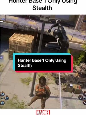 Hunter Base 1 Only Using Stealth In Marvel’s Spider-Man 2! #spiderman #marvelspiderman2 #marvelspiderman #marvel #ps5 #foryoupage #fyp 