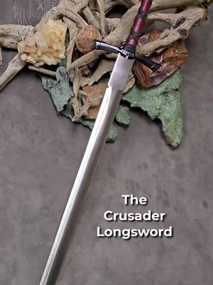 The Crusader This is a 42" 2-hand longsword. We are making a couple of these to take to our upcoming Viking event, Michigan Nordic Fire Festival, but Christian said I could go ahead and list them on our Swords page of our website as well. Our link is in the bio.  The powerful music is 'A Templar Chant' by Rick Oli @rick0li.  Please consider giving him a follow. He's on all the major social media platforms. #longsword #Crusaders #crusades #swordart #bladeart #swordsmith #Templar#bladesmith #ArchangelSteel #Knight #paladin #knights #michiganartist