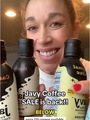 2 for $25 (with extra coupon available) AND Javy coffee concentrate bottles for as low as $23 plus an extra 15% coupon!!! 🤯  📲share with your friends that love coffee, love to save money, and who love #javycoffeeconcentrate ☕️🧋👏🏽 ⤵️Drop a comment if you don’t know where to look for coupons!  #javycoffee #drinkjavy #coffee #lovelanguage #instantcoffee #seasonalgems #enjoyjavy 