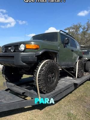 Y tu que mas. Crees que le hace falta??? #toyota #fjcruiser #video #nota #viral #fyp #part #toys #gmc #truck #power