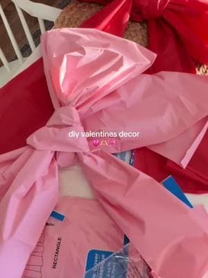 I saw so many videos of these table cloth Valentine’s Day diy bows I absolutely had to try 💗🎀 these were $1.50 each at the dollar tree and I can easily take them down and reuse in the future 🫶🏼 my neighbors have already complimented how cute they are!!! #diyvalentinesday #diyvalentinesdaydecor #creatorsearchinsights #vdaydecor Valentine’s Day decor DIY Valentine’s Day decor DIY holiday decor cheap Valentines Day craft 