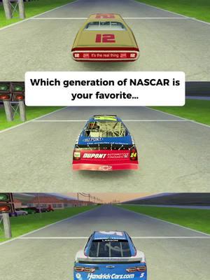 What era of NASCAR occupies a special place in your heart? This video was created using Assetto Corsa. Let us know if you want to see more videos like these! #nascar #nascarracing #vintagenascar #simracing #iracing #racinggames #nascarmemories #nascarfan 