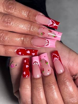 love at first swipe🍓🎀❤️ @Liz Mata  @Apres Nail  Sculpted Square Long Tips Gel X Prep ph Bonder  Acid Free Primer  Extend Gel  Omni Light  Non-Wipe Top Coat  #midlandtx #midlandnails #midlandtxnails #westtexas #432 #girlynails #daliaorteganails #gelx #gelxnails #apresgelx #mixandmatchnails #capcut #trendingnails #nailsofinstagram  #nailinspo #nailideas #nailporn #taperedsquare #taperedsquarenails #squarenails #valentines #valentinesnails #rednails #pinknails 