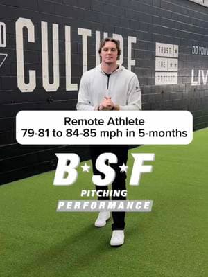 ‼️REMOTE ATHLETE SPOTLIGHT‼️ Huge shoutout to our remote athlete Patrick Kennedy for continuing to putting in the work!  He’s made great strides since being with us while working 1 on 1 with our performance coach Caleb Rush going from 77-79 to 84-85 mph🔥 Take a listen to Caleb and what he has to say about Patrick’s gains💪🏼 Interested in joining us remotely? Shoot us a dm to get you in touch with one of our performance coaches to help guide you for the rest of the offseason and into the In-season with our in season training⚾️ TRUST. THE. PROCESS🙌🏼 #baseball #baseballtraining #remotetraining #remoteathlete #playerdevelopment #sportsperformance #baseballpitcher #bsfpitching 