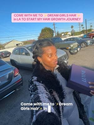 Loved my @DreamGirls Hair experience! Can’t wait to see my hairrrr goal! 🌟🩷 #hairappointment #hairvlog #dreamgirlshair #hairgoal #blackhair #blackhairtiktok #blackhairgrowth 