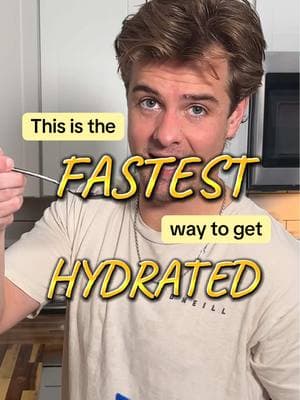 Fast hydration!🚰 Here's how to get hydrated fast... #hydration #quickhydration #drinkwater #healthtips #healthyliving #thirstquencher 