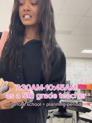 7:30AM-10:45AM as a teacher👩‍🏫🤠💖✨ #teacher #teachersoftiktok #teach #teachers #youngteacher #teachertok #teachervlogger #classroom #classroommanagement #morningroutine #asmr #teacherasmr #Vlog #teacherplanning #planningperiod #classroomvlog #teachingvlog #CapCut 