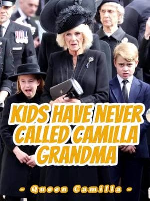 Did you know that William's children have never called Camilla Grandma? #queencamilla #kingcharles #fpy #greenscreenvideo #royal #celebrity #princewilliam #princesscharlotte #princegeorge #kid 