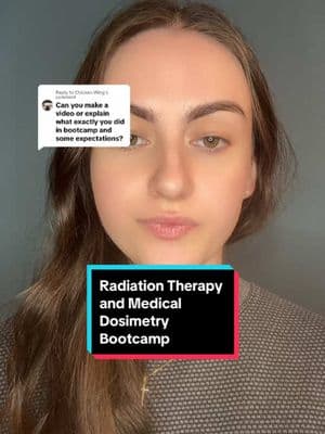 Replying to @Chicken Wing Radiation Therapy and Medical Dosimetry Bootcamp #radiationtherapy #radiationtherapist #medicaldosimetry #medicaldosimetrist #bootcamp #radiation 