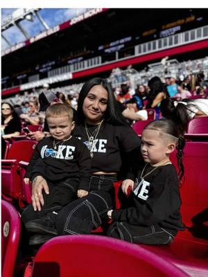 I was up the night before until 3am making us matching sweatshirts just for the event so that compliment felt so good 🙂‍↔️❤️❤️! #fyp #foryou #monsterjam #monsterjamevent #monsterjamootd #monstertruck #diysweatshirt #boymom #matchingoutfits #matchingootd #momandson #momandsongoals #matchingootd #MomsofTikTok 