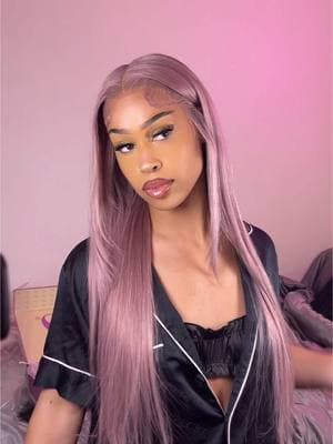 @Megalookwig @Megalookhair  Ash Purple 13x4 Lace Front Wigs 26inches link in bio up to 120 off #missparkerrr #bribass #megalookhair #lavenderhair 