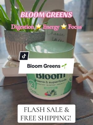 Get yours today! 🌱 #bloomnutrition #bloomgreens #guthealth #healthyhabits #drinkgreens #energy #focus #nutritiontips 