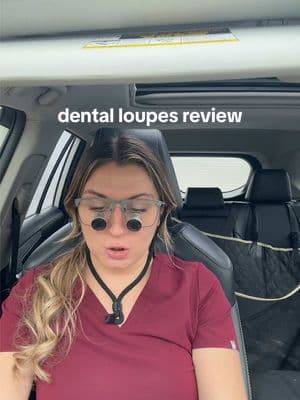 dental hygienist explaining why using loupes is an absolute NONNEGOTIABLE for me and why I love them so much — they’re basically my third hand and I believe every hygienist needs them #dentalhygienist #dentalhygiene #dentalhygieneschool #dentalhygienestudent #dentaladvice #loupes #dentalloupes #review 