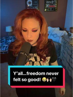 Words are not enough to describe the stupid grin I have on my face just recording this short cover! It has been so so so long since I’ve been able to practice my screamy screams. Time to get my technique up to speed, but man… Freedom sure does feel good. @@badomensofficial##excited##cover##coversong##happy##freedom##freetobeme##MentalHealth##mentalhealthmatters##metal##metalcore##badomens##harshvocals##valaina##beunusual