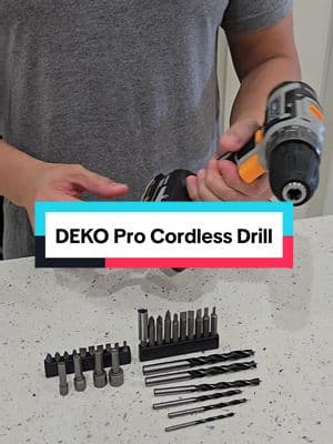 handles all my diy and around the house repair jobs!! great gifts to give! DEKO Pro Cordless Drill 20V #20VCordlessDrill #dekopro #deko #cordlessdrill #DIY #diyproject #hometools #tools #homerepair #falldealsforyou #tiktokshopholidayhaul #spotlightfinds #octoberfinds #TTSLevelUp #bfcm #TikTokShopBlackFriday #TikTokShopCyberMonday @Drill Wave #dekopro #deko #DIY #DIY #tool #gift #drill #dekopro #dekotools #dekotoolsset #dekotoolskit #completetoolset #handyman #propertymanagement #TikTokShopHolidayHaul #TTSDelightNow #GiftGuide #holidayhaul #MadeMyYear #christmashaul #drillbit #screwdriver #creatorsearchinsights #CapCut #fathersdaygift #fathersdaygiftideas #giftideas #gifts #giftsforhim #giftfordad #giftsforhusband #giftsforboyfriend #ttshop #tiktokshopfinds #giftguide #treasurefinds #spotlightfinds #tiktokshoploveatfirstfind #lovelanguage #tiktokshopvalentinesday #tiktokshopfathersday 