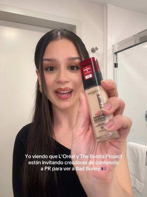 A mi si me gusta la idea 😭🇵🇷🫶🏻 porfisssss you are a part of my everyday makeup routine 🫶🏻 @loréal paris usa @The Bonita Project  @Bad Bunny  #puertorico #badbunny #nomequieroirdeaqui #thebonitaproject #lorealparis #lorealparismakeup #badbunnytour #latinacontentcreator #dtmf 