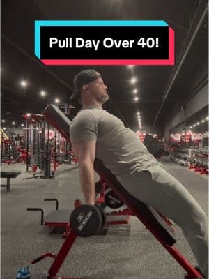 Pull Day Over 40! #foryoupage #foru #backday #lats #traps #biceps #over30 #over40 #fitover40 #fitover50 #pullup #pullday #pushpulllegs 