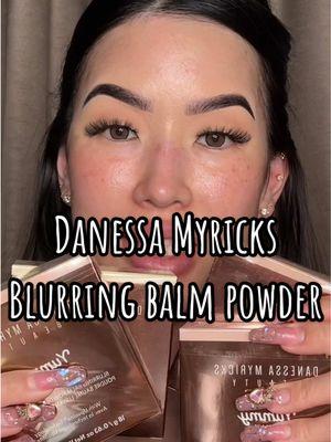 Trying my very first product from @DanessaMyricksBeauty ! The longer it stayed on my skin, the more matte it became – loving the finish💫 #danessamyricks #danessamyricksyummyskin #danessamyricksblurringbalm #blurringbalmpowder #blurredskin #matteskin #makeupreview