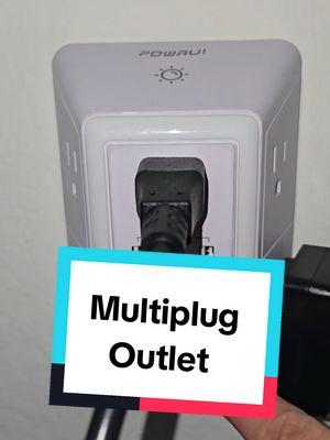 Replying to @d2hott8 This multiplug Outlet is perfect of you have more devices than outlets.  Grab It in the tiktok shop #multiplugoutlet 