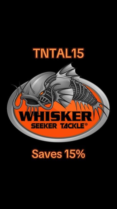 I am very excited to announce a partnership with @Whisker Seeker Tackle TNTAL15 will save anyone who orders through there website #fyp #catn4catfish #whiskerseekertackle #save 