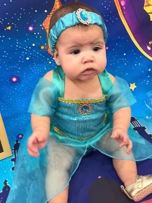 Ya tiene 7 meses esta bebé 🥹💝! #alimentacioncomplementaria #humor #7meses #cumplemes #princesajasmine #girlmom #miniña #7mesesdepuroamor 