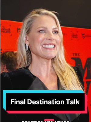 Interviews with Ali Larter & @Brec Bassinger about @Final Destination: Bloodlines @WarnerBrosHorror @Warner Bros. Movies  #finaldestinationfranchise #finaldestination #finaldestinationbloodlines #movies #horror #alilarter #brecbassinger #film #horrortok #horrormovies 