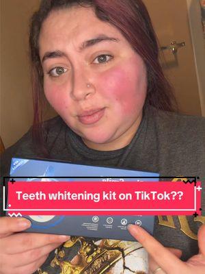 An affordable teeth whitening kit?? I think so ! Is it worth it ? I guess watch and find out. #teethtiktok #TikTokShop 