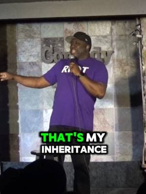 THAT'S MY INHERITANCE! #heirloom #familyheirlooms #handmedowns #inheritance #only #fans #fan #onlyforyou #dropitlikeitshot #comedian  #standupcomedy #comedyclub #louisjohnson #louisjohnsoncomedy #comedianlouisjohnson #OneLuckyMofo @ComedyWorksDenver 