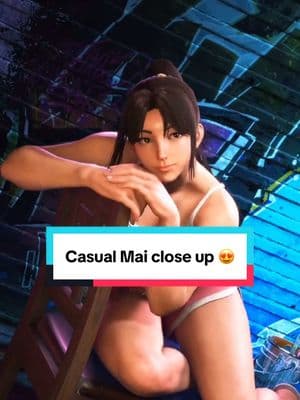 Mai oh my! 😍  Closeup of Casual Mai in Street Fighter 6 character select screen. Credit to oirandrive on X #sf6 #StreetFighter6 #streetfighter #maishiranui #casualmai #chunli #cammy #kunoichi #fypシ 