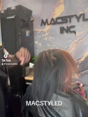 This cut and color is a mood. Stop in for your personalized transformation but book now, the sun is gonna come back out soon.  #macstyleinc #fitlife #optionspecialist #cutandcolor #shorthairspecialist  #silkpress  #silkpressnaturalhair  #newyorkcity 