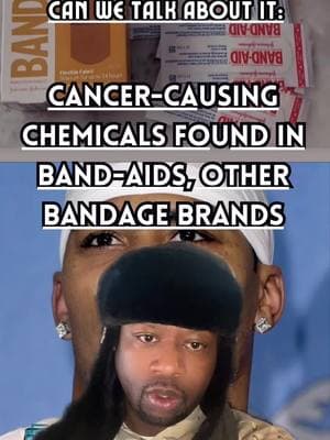 Can We Talk About It: Cancer - Causing Chemicals Found In Band-Aids, Other Bandage Brands #bandaids #johnsonandjohnson #bandages #bandaid #thecorpyshow #news #science #greenscreen 