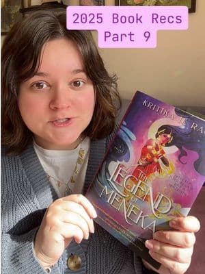 #2025BookRecs Part 9 covers #TheLegendOfMeneka by #KritikaHRao This #Hindu #Myth #Retelling was soooo romantic and lovely! These characters reallyyyy drove the story, and I had a cozy time reading it. 🥰 #BeasleysBooks #ReadersOfTikTok #BookTok Thank you #HarperVoyager for the gifted copy! #BookRec #BookReview #BookRecs #Romantasy #RomantasyBook #RomantasyBookRecs #Inverted 