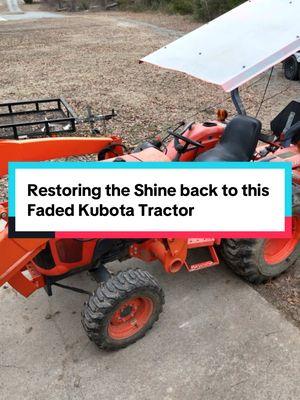 🚜 Don’t Let Your Kubota Stay Faded—Restore That Shine! This Kubota tractor in Fort Gibson, Oklahoma was oxidized, faded, and losing its original shine. The owner wanted it to look just like it did when he first bought it, so he called in the Tailor-Made Detailing team to bring it back to life! ✔ Deep Steam Cleaning – Removed years of grime and oxidation buildup. ✨ Paint Correction & Polishing – Restored the faded paint back to a rich, showroom shine. 🛡 Protective Coating – Locked in that shine while shielding against UV rays, dirt, and future fading. Just because you own a Kubota doesn’t mean you have to drive around in a faded one! Our mobile detailing team travels across Oklahoma and surrounding states to bring professional cleaning, restoration, and protection straight to your farm—no need for transportation! 📞 Want your tractor to look brand new again? Call us at 918-845-3815! 🌐 Visit www.tailormadedetailing.blog #TractorDetailing #KubotaRestoration #FarmEquipmentCare #TailorMadeDetailing #FarmLife #OklahomaFarming #TexasFarming #KansasFarming #MissouriFarming #ArkansasFarming #HeavyEquipmentDetailing #ProtectYourInvestment #FarmMachinery #RuralLife #EquipmentRestoration #MidwestFarming #FarmersOfInstagram #farmersoftiktok 