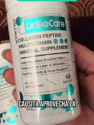 Colágeno para empezar el día con energía contiene vitamina D3, Vitamina C, Probiotics etc. @DrBioCare #PARATI #colageno #probiotics #vitaminad3 #tiktokblackfriday #tiktokmademebuyit 