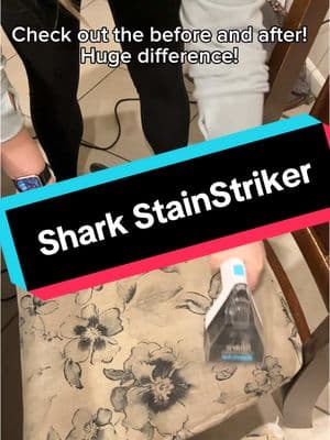 The Shark StainStriker is a total game-changer! 💥 Whether it’s carpets, upholstery, or pet stains, this portable powerhouse tackles tough stains and odors with 20x more stain-striking power! Just spray, scrub, and watch those stains disappear. Effortless cleaning has never been this easy. #stainremoval #cleaninghacks #spotlesshome #homeessentials #toughstains #deepcleaning #cleaningmadeeasy #stainfighter #petstains #messfree Keywords: stain remover, powerful cleaner, upholstery cleaning, tough stains, home cleaning, stain striker, carpet cleaner, pet stain remover, fast cleaning, effortless clean