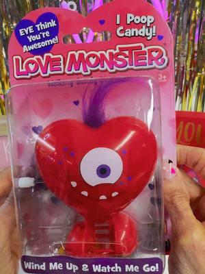 Love Monsters ♥️💖 walking Heart Candy Dispensers! They are the funniest! Wind them up and watch them poop candy! 😂 These are great lil gifts to give your Valentine! 💝@treatstreetusa  Available @Walgreens  @Walmart  #lovemonsters #winduptoys #candydispenser #candy #valentine #valentines #gifts #candy #lovemonster #sweet #treatstreetusa