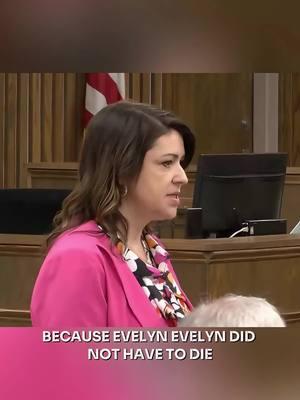 "Evelyn did not have to die." The State's case against teen mom #MeganBoswell begins. Assistant DA Amber Massengill asks the jury in the #openingstatement to bring justice for 12-month-old #BabyEvelyn. #CourtTV What do YOU think? WATCH LIVE on Court TV #YouTube - link in bio #courttvtiktok #courttvlive #courttvnetwork #courtroom #justiceforbabyevelyn #tennessee #murdertrial #drama