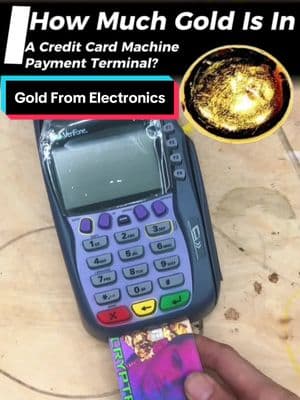 How much gold is in a Credit Card Machine Payment Terminal ❓ #goldscrap #goldmelt #goldmelting #cryptanaki #goldtok #goldfamily #teamgold #coalminer #goldextraction #scrapping #metal #alluminium #brass #copper #scrappingmetal #scrapyard #goldback #goldbacks #gold #preciousmetals #razachatarrera #oro #plata #fyp #science #ewaste #goldrush