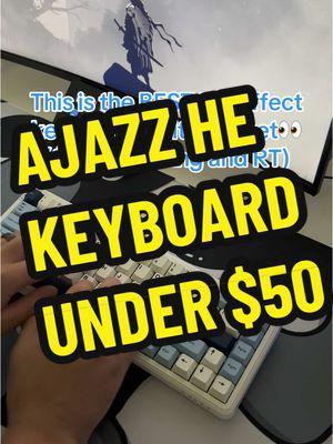 1k-8k polling, adjustable actuation and rapid trigger for ONLY $50 #ajazz #CapCut #unboxing #stockkeyboard #ajazzak680max #hekeyboard #ajazzak680maxhe #halleffect #gamingkeyboard #ak680max #adjustableactuation #gaming #xshopreview #affordabletech #ak680maxhe #8kpollingrate #rapidtriggerkeyboard #keyboardmouseplayer #kbmplayer 