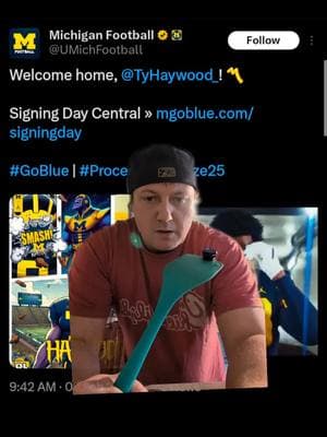 Ty Haywood signs with Michigan Bryce Underwood gets a road grader to develop with at offensive tackle  #michiganfootball #michiganwolverines #tyhaywood #bryceunderwood #collegefootballrecruiting #nflnews #nflfootball #CollegeFootball #ohiostatebuckeyes 