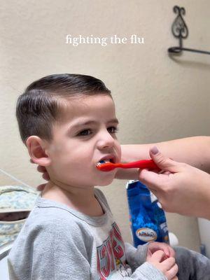 fighting the flu! the boys are doing a lot better today ♥️ #toddlers #toddlerboy #getreadywithus #toddlergrwm #grwm #flu #fluseason 