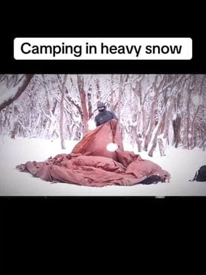 Camping in heavy snow #light #lamp #led #headlights #camp #camping #campinglife #campingtool #Outdoors #outdoorlife #tent #campingtents #inflatabletent #camper #camperlife #campinghacks #campingideas #campinggear #usa #america #tiktok #fyp 