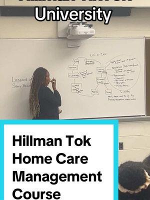 Today is Day 1 of the #homecare management & #healthcare administration course … thanks @HillmanTok University Official for creating this amazing opportunity for students to learn how to start and grow their #homehealthcare businesses  #hillmantok #hillmancollege #hillmantokcourses #howarduniversity #schoolofbusiness #businessschool #businesssclass #homehealth #homecaremanagement #homecareadministration #homecareindustry #healthcarebusiness #healthcarecoverage  #homecareconsultant #savvybusinesschick #dmventrepreneur #dmvbusiness 