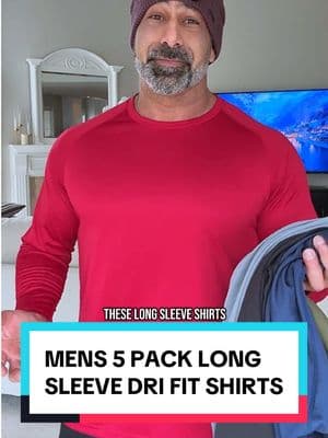 Replying to @czito50 Here you go! Long sleeve dri fit shirt packs for only $7 a shirt! Grab a pack. You’ll love them. . . #drifit #drifitshirt #longsleeve #longsleeveshirt #menslongsleeve #performanceshirts #sweatwicking #quickdry #mensshirt #mensshirts #mensstyle #treasurefinds #ad #GiftGuide #spotlightfinds #TTSDelightNow  #TTSLevelUp #TikTokShopCreatorPicks #LoveLanguage #SeasonalGems #tiktokshopjumpstartsale #TikTokShopLoveAtFirstFind