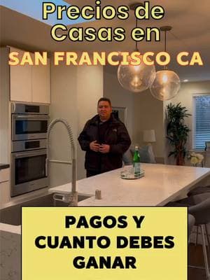 🏡💰 ¿Cuánto necesitas ganar para comprar una casa en San Francisco, CA? ¡Te lo muestro! 🚀 Si alguna vez has pensado en comprar casa en San Francisco California, este video es para ti. Hoy te llevo a recorrer una y te explico qué necesitas para hacerla tuya. Contáctame si quieres saber: 📌 ¿Cuánto dinero necesitas? 📌 ¿Cómo calificar para un préstamo? 📌 ¿Cuáles son los pasos para comprar? Comprar casa en California NO es imposible, pero necesitas la información correcta y una buena estrategia. 📢 Comparte este video con alguien que sueñe con comprar casa en California. Nunca sabes a quién podría ayudarle esta información. 🚀 Roger Lopez no es un oficial de préstamos, Este vídeo no es una solicitud de préstamos, para cualquier pregunta sobre préstamos contacte a Rosanlly Veliz NMLS#1374141   * Cálculos de Rosanlly Veliz NMLS#1374141 basados en un interés al día 1/30/25, 6.5-% 6.526% APR NMLS#1374141 Agente de bienes raíces  Roger Lopez BRE 02015346 Radius Agent Realty Oficial de Préstamos  Rosanlly Veliz  NMLS#1374141  #CasasEnCalifornia #CompraTuCasa #BienesRaícesUSA #ViviendaEnSanFrancisco #InversiónInteligente #CómoComprarCasa #RealEstateUSA #CaliforniaHomes #bayarea #sanfrancisco #compratucasa #rogerlopezrealtor #credito #compratucasa #casas #realestate #bayarea #realtor #latinos #bienesraices #fyp #parati #fypシ #foryoupage #paratipage #duet #compratucasaenusa #realtoroftiktok #hipoteca #10años10casas #dinero #inversion #recesion #inflacion #consejo #telemundo #emprender #finanzas #california #humor #itin #comprarcasa✅ #comocomprarcasa✅ #comprarunacasa #infoparacomprarcasa✅ #marketing #publicidad #taxes #impuestos #capcut