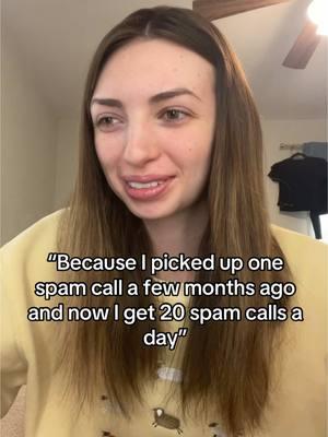 I had to download an app that blocks all incoming calls that aren’t in my contacts that’s the only way I’m able to stay sane now lol #relatable #spamcallers #generationz #genz #fyp 